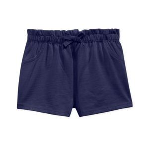 First Impressions Baby Girls' Ruffle-Waist Shorts in Medieval Blue 6-9 Month